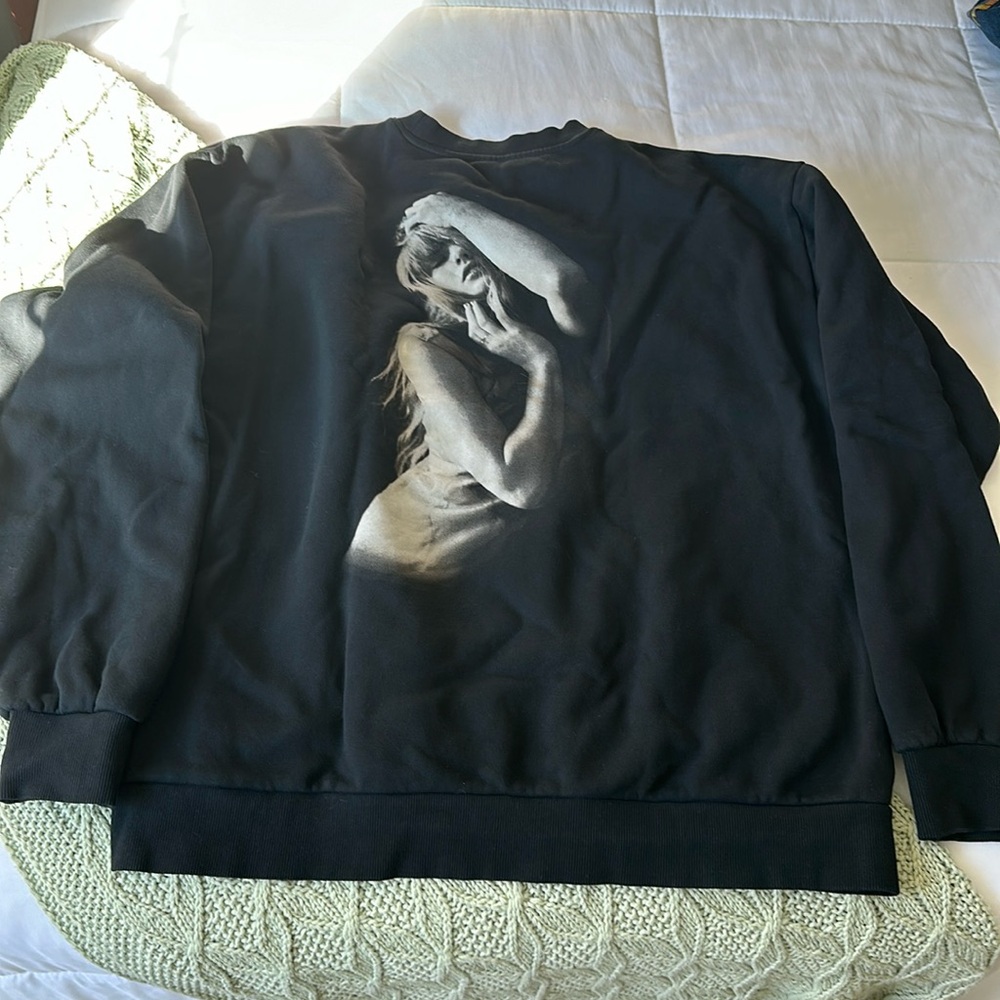 Black Tortured Poets Department Crewneck TTPD